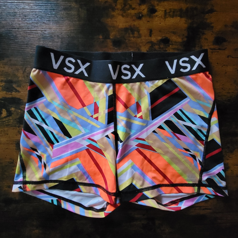VSX Colorful Geometric Shorts